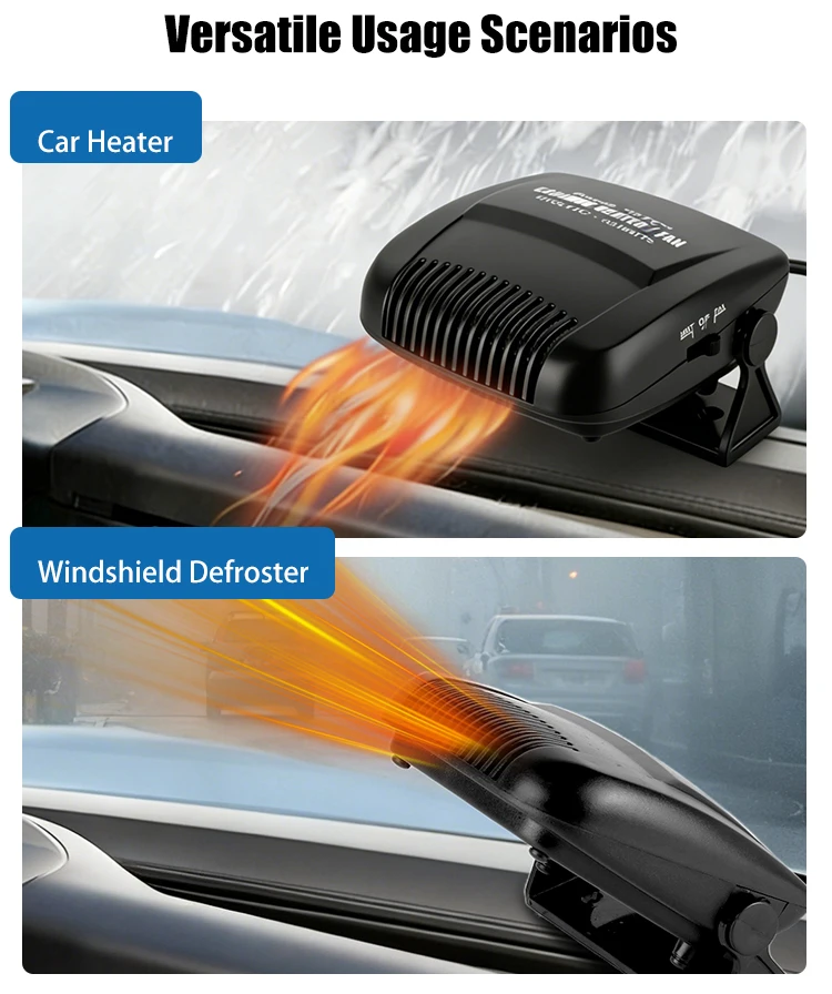 One Speed Car Heater, 150W, 12V, Portable - detail 12