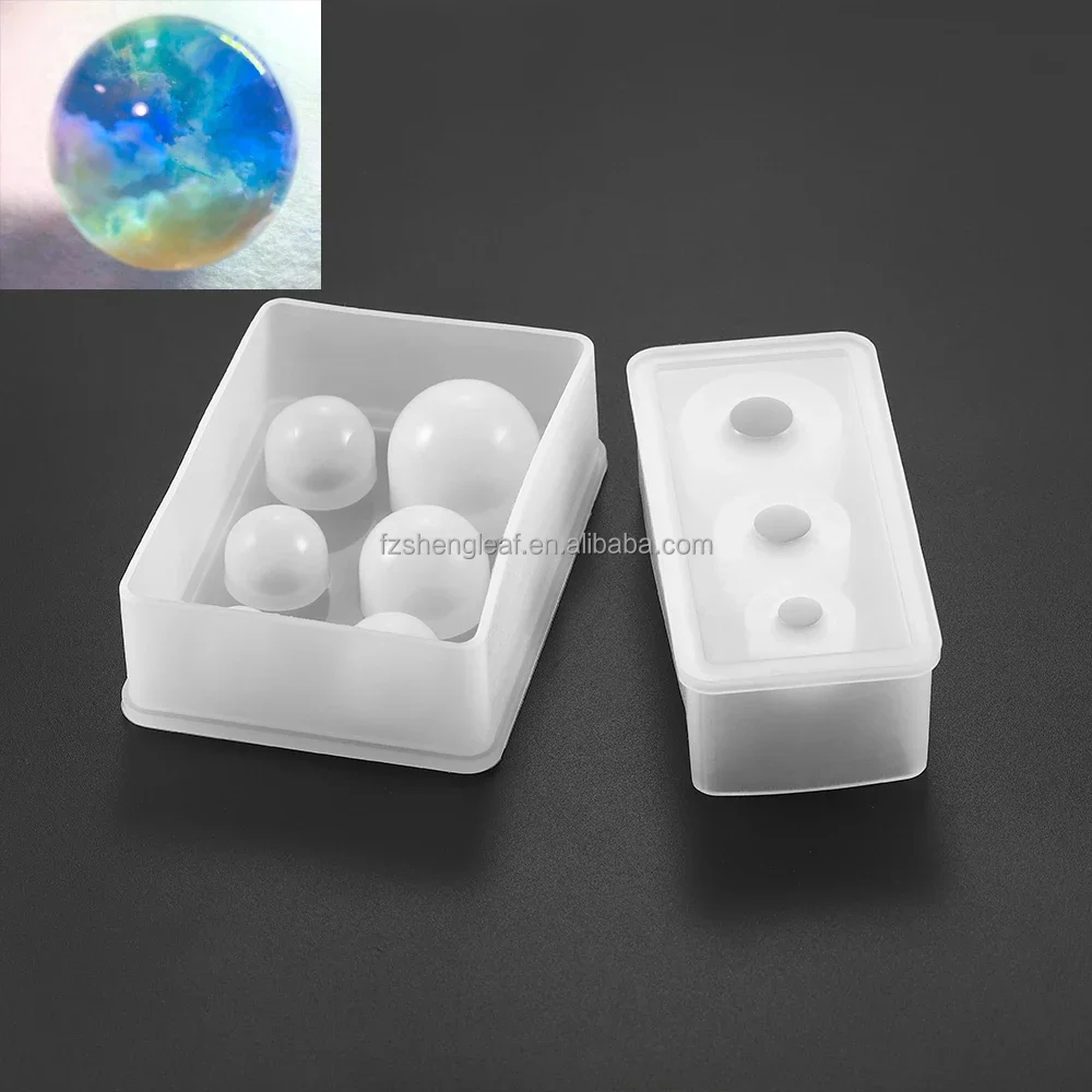 product custom planet silicone resin casting molds custom size eco friendly disposable opp bag 6 pieces for making candle-7