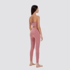 Wear Manufacture Leggings Custom Logo 2 Piece Women Sportswear Yoga Suit Sport Wear Gym Outfit Seamless Yoga Leggings And Bra