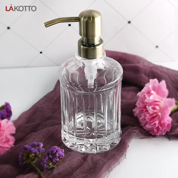 Free sample Large capacity High quality and multi-function bubble glass bottle for cosmetic shampoo facial cleaner ect