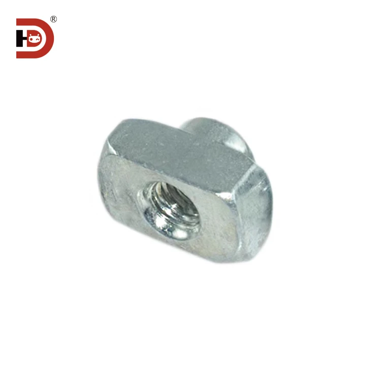 Aluminum Profile Special T-shaped Nut T-shaped Slider T-shaped Block 30-40 M4-M5-M6 Hammer Boat Shaped Carbon Steel factory