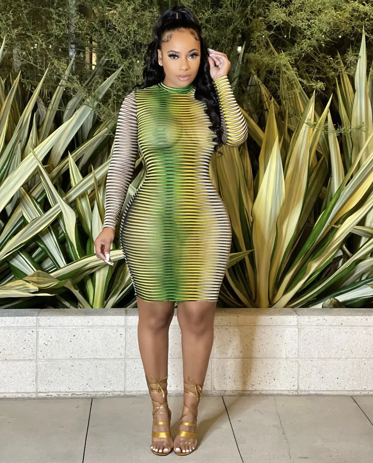 2021 Fall Womens Mini Dress Set 