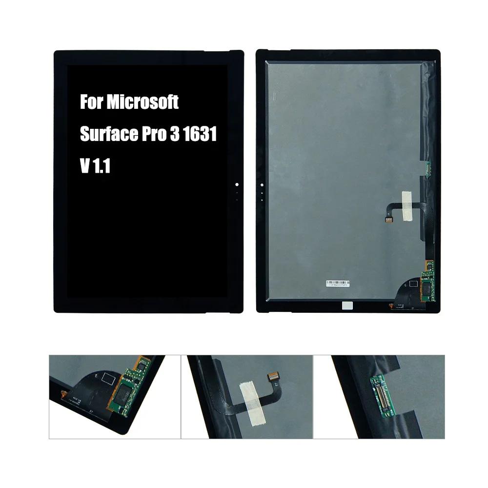microsoft surface pro 3 1631 v1.1 lcd touch screen for sale