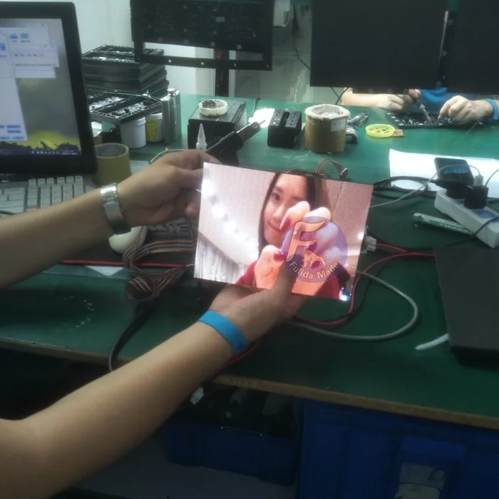 flexible display screens factory