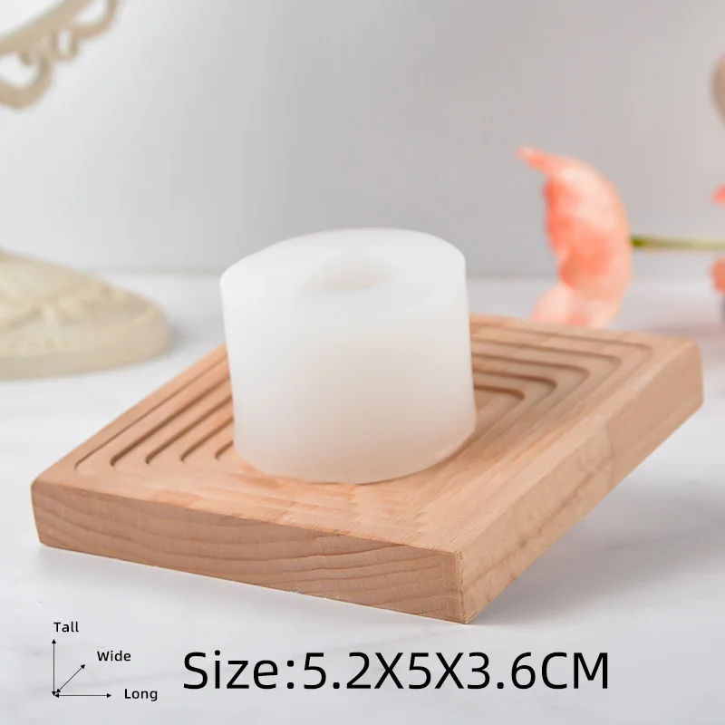 Wholesale High Quality BPA Free Custom Shaped Silicone Candle Molds Austin Rose Flowers DIY Decoration Wax Mould
