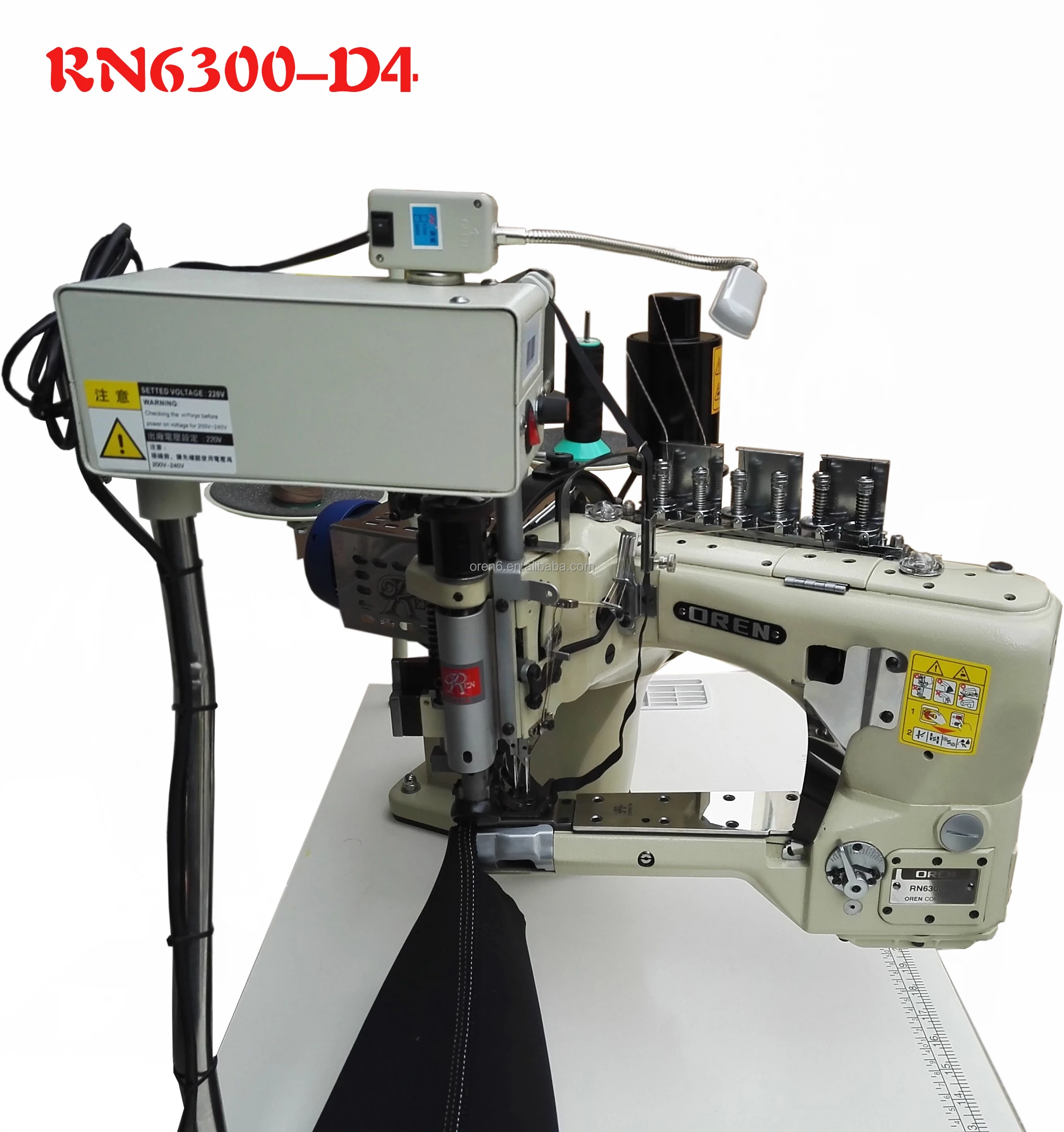 新型四针六线缝纫机是护膝专用绗缝机rn6300-d4缝纫机
