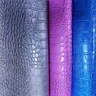 Upholstery Strong Abrasion Scratch-resistant Handbag Embossed Crocodile Skin Upholstery Bag PVC Synthetic Leather