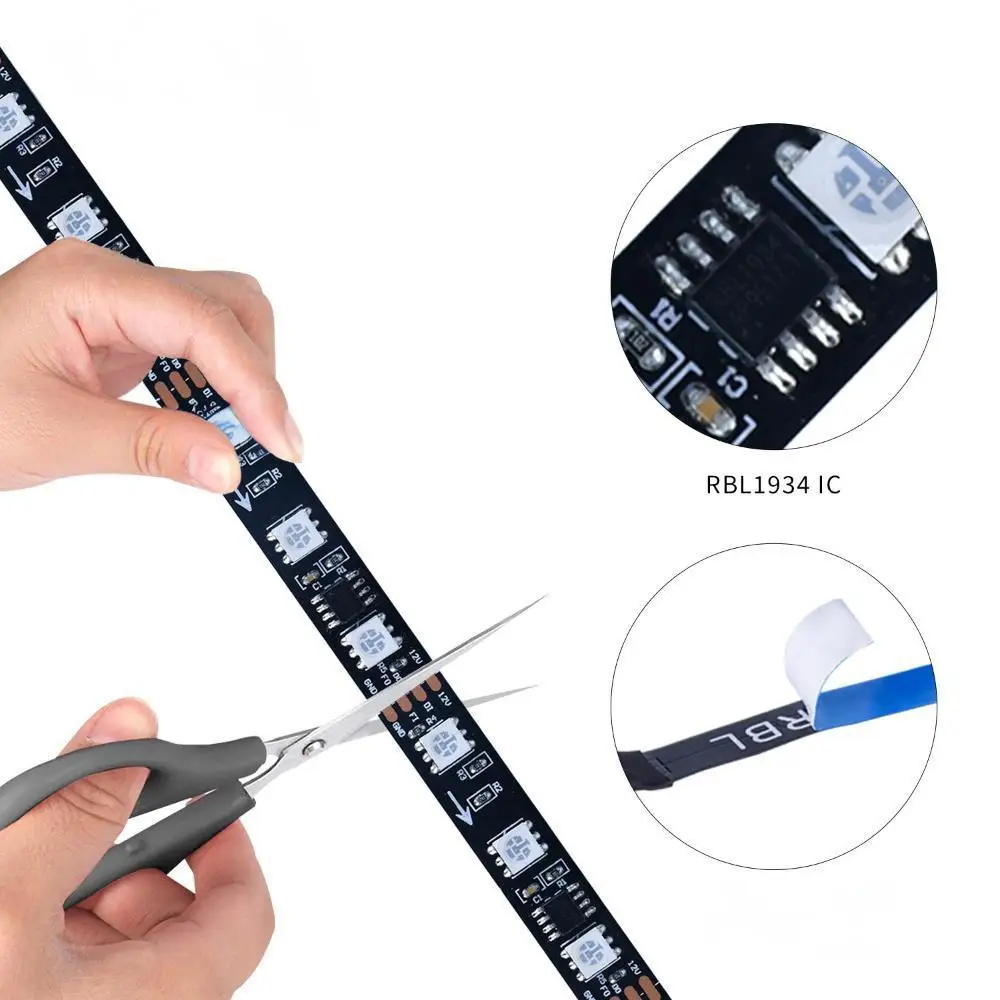 12V Low Voltage Programmable 5050 Breakpoint Continuation Light Strip for Banquet Hall 20 Segments with 60 Lights