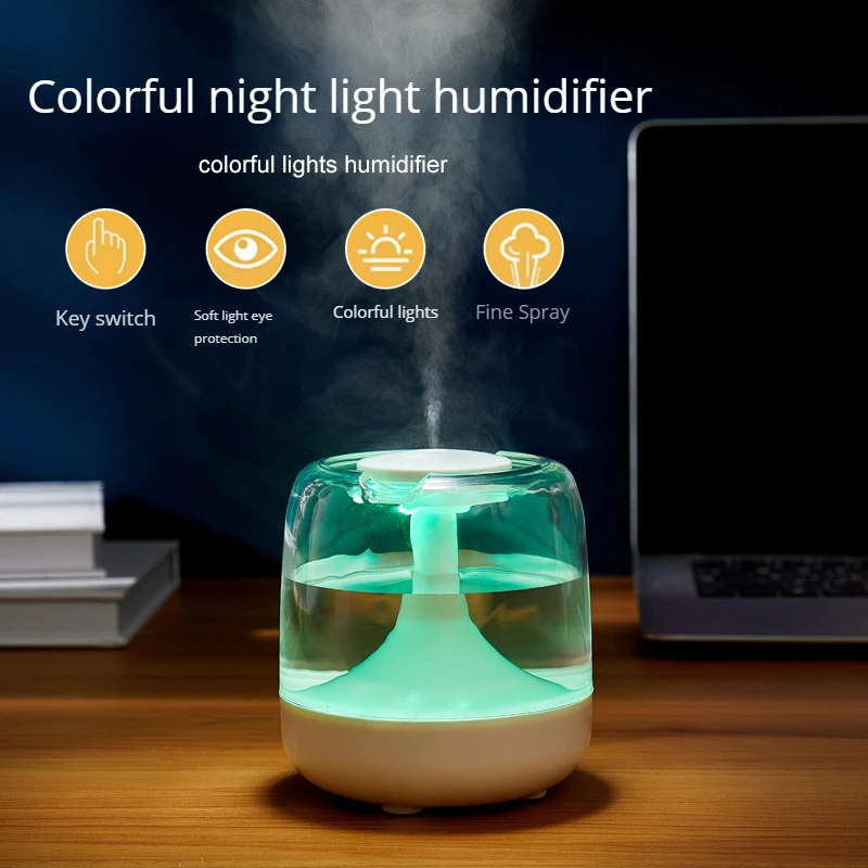 Delivery fast Air Humidifier Ultrasonic Aroma Diffuser 7 Colors Led Light Electric Essential Oil Diffuser For Home Aromatherapy