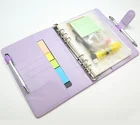 Leather Planner Best Sell Cheap Price Custom A6 A5 Leather Planner With Ring Binder
