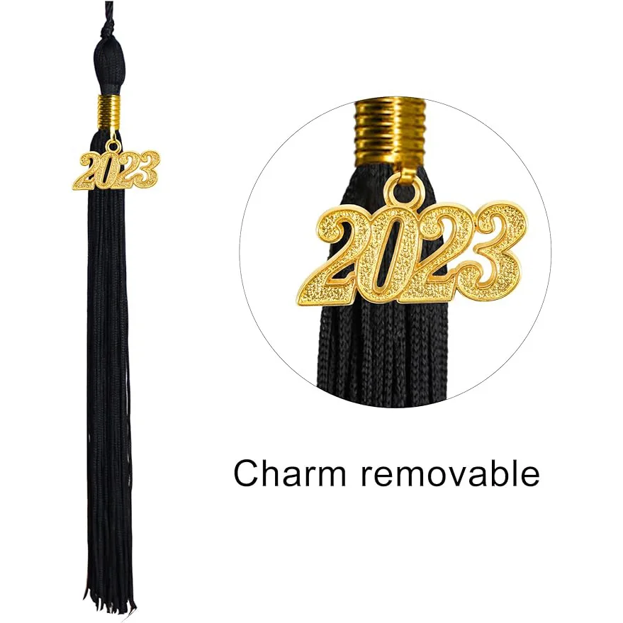 Kindergarten Baby Graduation Cap Shiny Black supplier