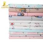 Baby Fabric Langka High Quality 40S Combed Baby Print Fabric Jersey Fabric 100% Cotton