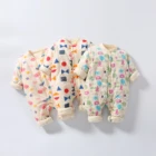 Baby Clothing 2021 Factory Direct Winter Toddler Baby Set Newborn Girl Clothes 2 Pieces Solid Clothing Set