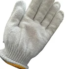 Gloves Cotton Glove Durable 7 Gauge 60grams Good Quality Natural White Cotton Gloves