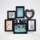 Family Photo Plastic Family Love Photo Frame Manufacturers Modern White Family Photo Frame For Home Decoration