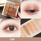 Makeup Wholesale Custom Shape Eyeshadow Palette Makeup Matte 9 Color Eyeshadow Palette