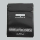 Pouch Wholesale Flat Sachet Pouch Edibles CBD Hemp Eco Flower/gummies Packaging Luxury Zipper 3 Side Seal Bag