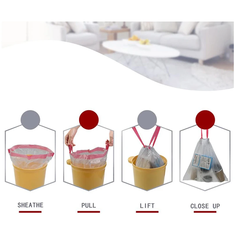 Drawstring Garbage Bag supplier