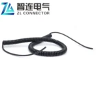 Electrical Cable Multi Core PUR PVC Electrical Waterproof Matt Glossy Spring Cable