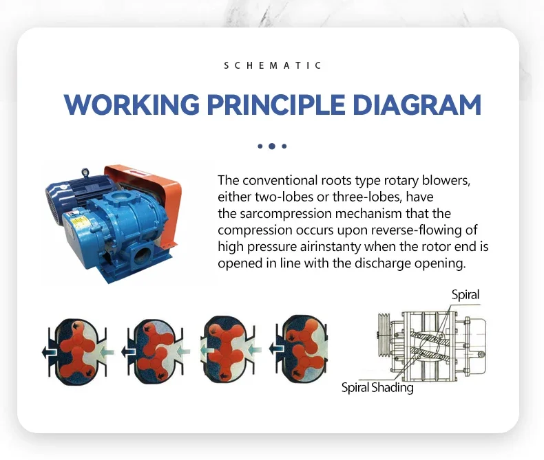 Centrifugal Blower, 220 V, 0.5-215m³ - detail 4