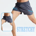 Quick Dry Breathable Sports Running Jogging Swim Shorts Custom Mens 2 In 1 Gym Shorts