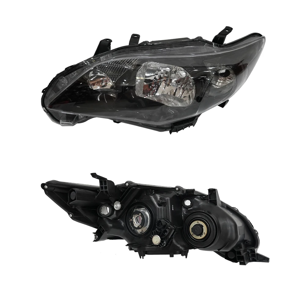 product ieaa led headlight front headlights car lights led lights for car fit for toyota corolla 2010 halogen car accessories-4