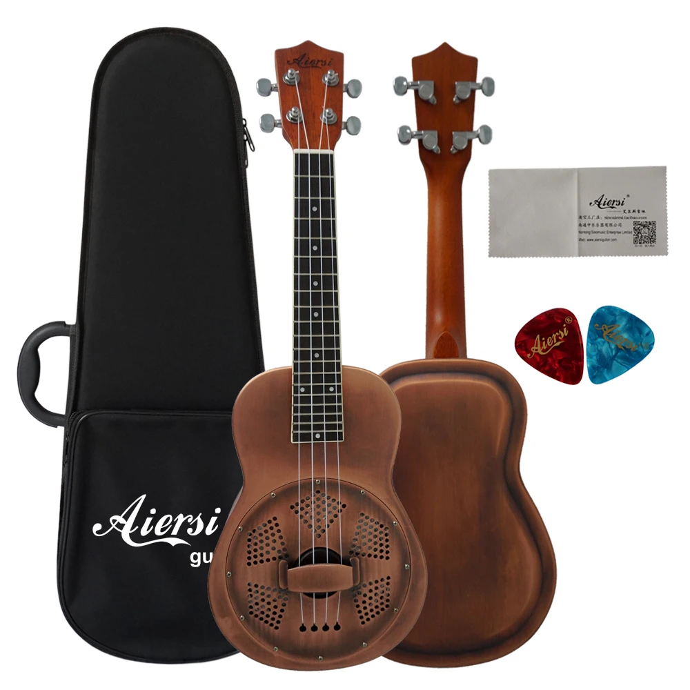 Aiersi-ukelele Vintage Rojo Oxidado De 24 Pulgadas,Campana De  Concierto,Cuerpo De Latón,Resonador,Hawaiano,Con Funda,A La Venta - Buy  Aiersi Campana Latón Cuerpo Resonador Ukelele 24 Pulgadas Concierto Ukelele  Aiersi Marca Hawaii Guitarra,Aiersi 