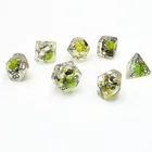 Dice Dice Dnd Dice OEM Custom 16mm Game Dice Set Dnd Rpg Ployhedral Resin Dice Set