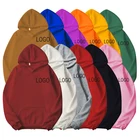 Women Hoodies Hooded Wholesale Autumn And Winter New Men And Women Pullover Hoodies New Solid Color Hooded Sweater