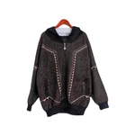 Jackets Coats Fashion Stylish Long Sleeves Zipper Women's Hooded Jackets Coats
