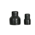Hdpe Pipe Fittings Reducer HDPE Pipe Fittings Electrofusion Reducing Coupling PE Pipe Reducer For Plastic Tube
