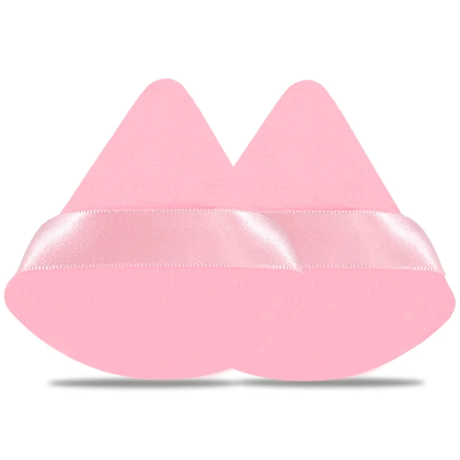 Hot Triangle Power puff Cosmetic Foundation Blender Beauty Sponge Tool Powder Puff Soft Triangle Makeup Face Velour Puff