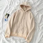 Fleece Hoodies Hot Sale 100% Polyester Fleece Fabric Large Pockets Long Sleeve Ladies Crop Top Hoodies