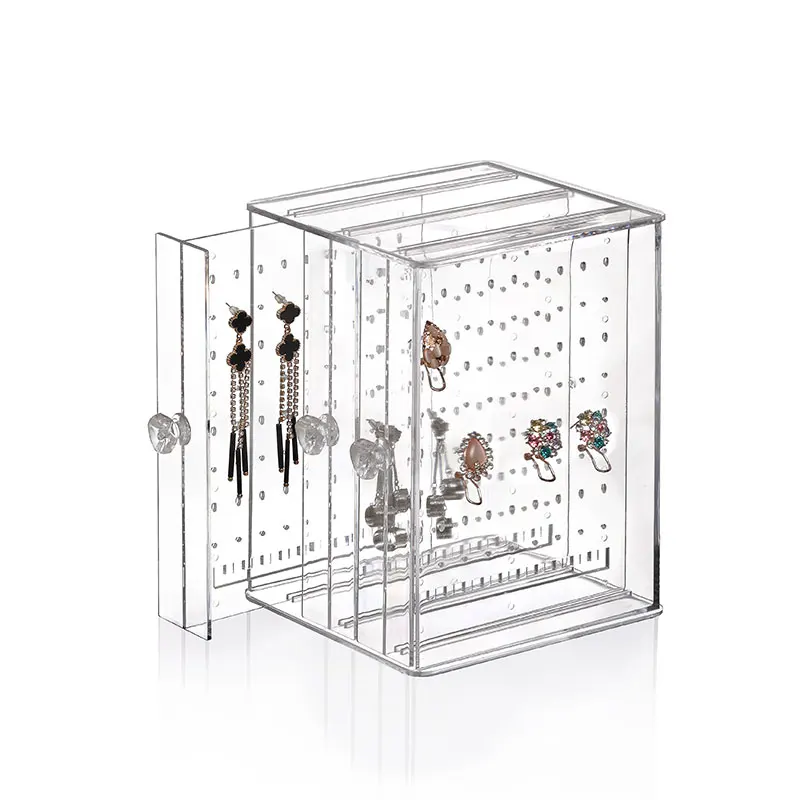 Transparent Foldable Variety Jewelry Desktop Storage Stable Daily Use Display Stand Acrylic Rack