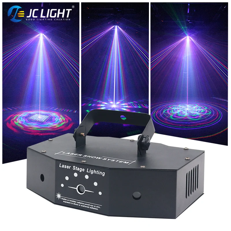 color laser light projector