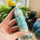 Point Wholesale Natural Healing Quartz Crystal Tower Chrysocolla Fynchenite Point For Sale