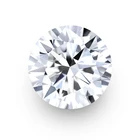 High Quality Loose Synthetic Lab Created Moissanite Round Brilliant Cut Moissanite Stones For Jewelry