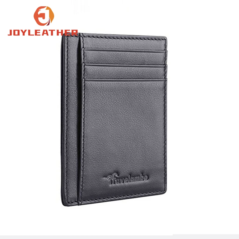 2023 Minimalist Slim Wallet PU Leather Credit Card Wallet Hot Sale Credit Card Holders For Men