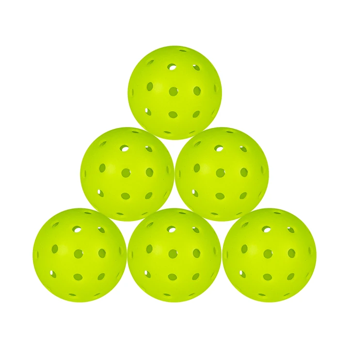 Custom Seamless USAPA Approved 74mm PE Pickleball Balls