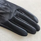 Leather Gloves Ladies Green Black Purple Greyfashion Black Long Leather Gloves Ladies Opera Leather Gloves Women