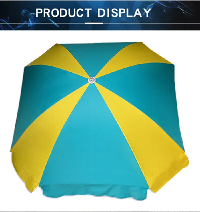 户外定制标志可调沙滩促销遮阳伞防风遮阳伞露台手提伞