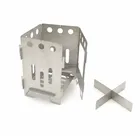 Wood Stove Custom Portable Stainless Steel Wood Camping Stove For Outdoor Survival