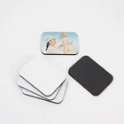 Magnets Decoration Custom Square Sublimation MDF Personalized Fridge Magnets
