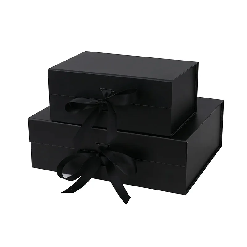 Customized Folding Cardboard Boxes With Logos Folding Magnet Gift Boxes