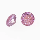 Pink Loose Gemstone Jewelry Pink Moissanite Wholesale Price Loose Gemstone Pink Moissanite