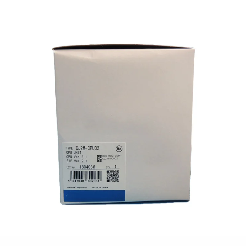 new original omron cj2m cpu32 cpu module boasts high speed operation and built in network function it offers strong data processing and stable control perfect for production machinery and industrial automation systems-1