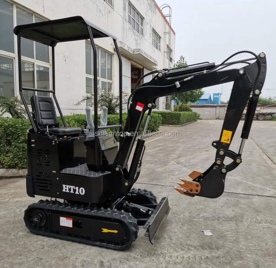 Small Mini Excavator 1000kg Fully Hydraulic Digger Digging Machine