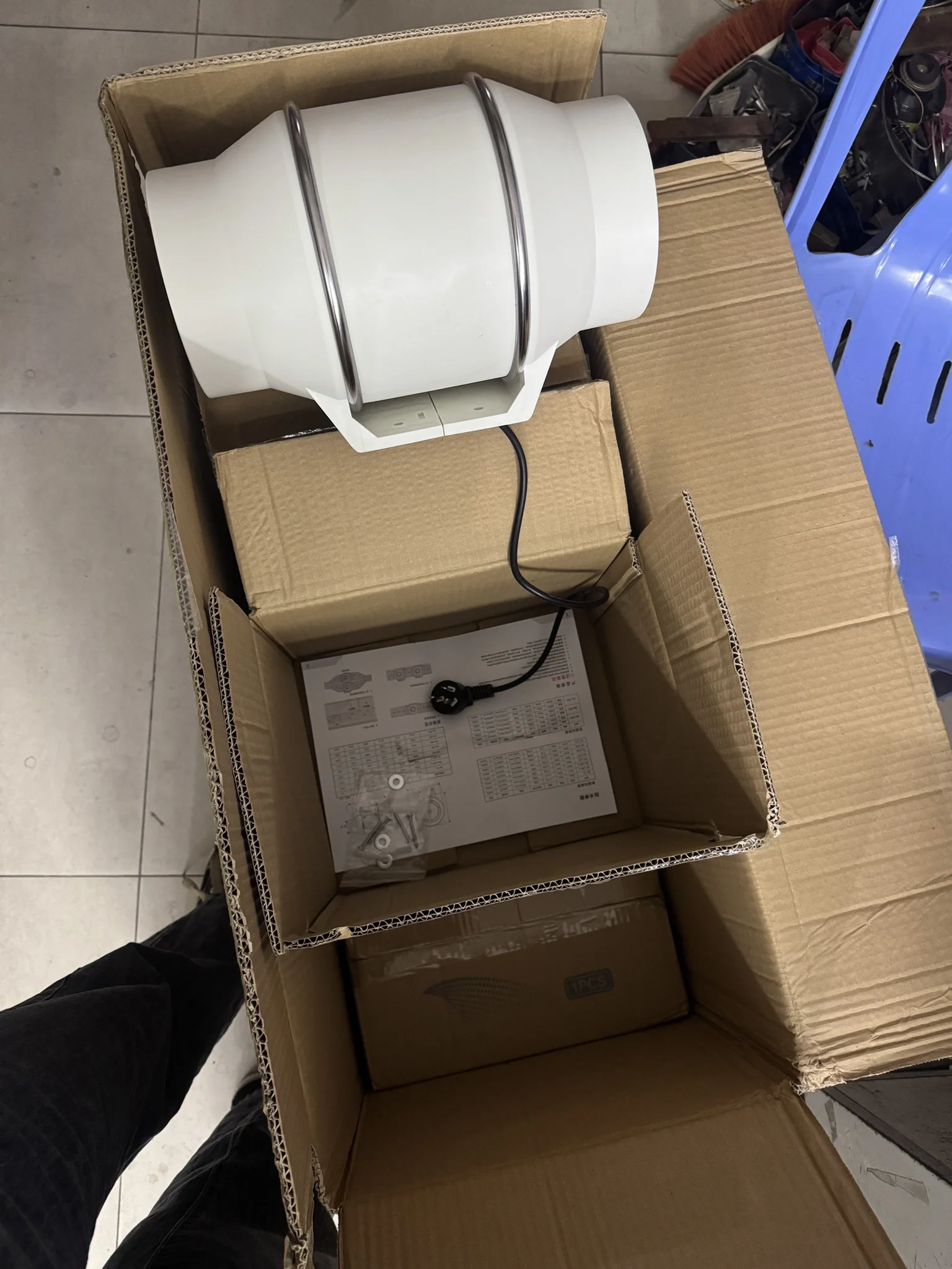 House Ventilation Exhaust Fan, 220 V, Electric - detail 12