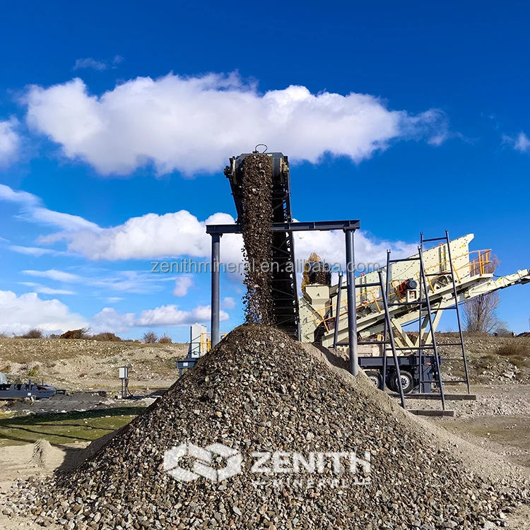 mobile compact concrete crusher