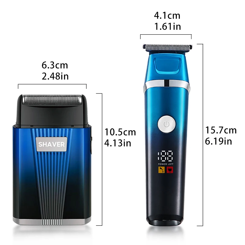 Wholesale Manufacturer's New Compact Two-in-One Electric Shaver Portable Explosive for Home RV & Hotel Use USB Power Source factory
